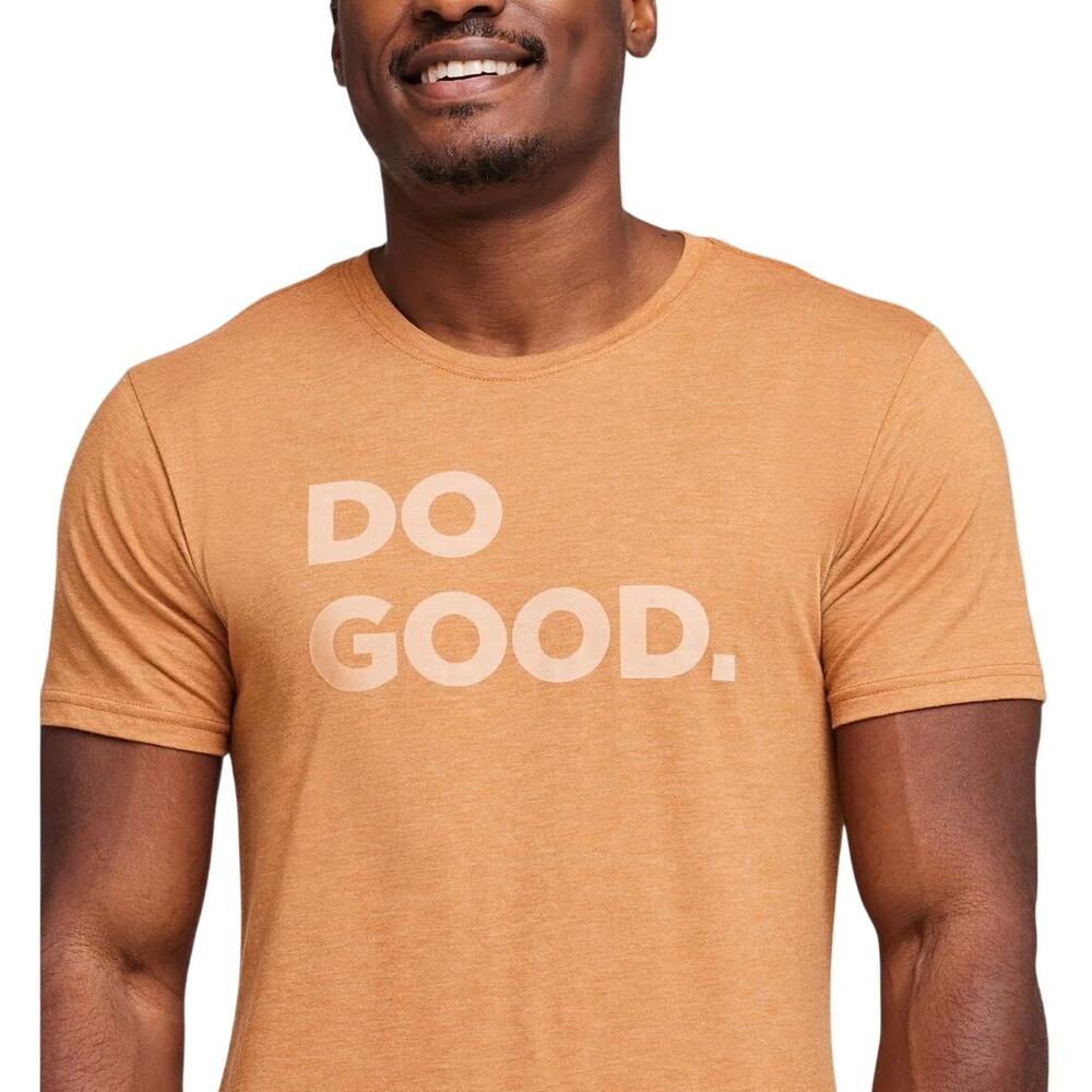 Cotopaxi Adventure DO GOOD Organic Cotton Graphic Tee, Earthy Tan, Men's 2XL